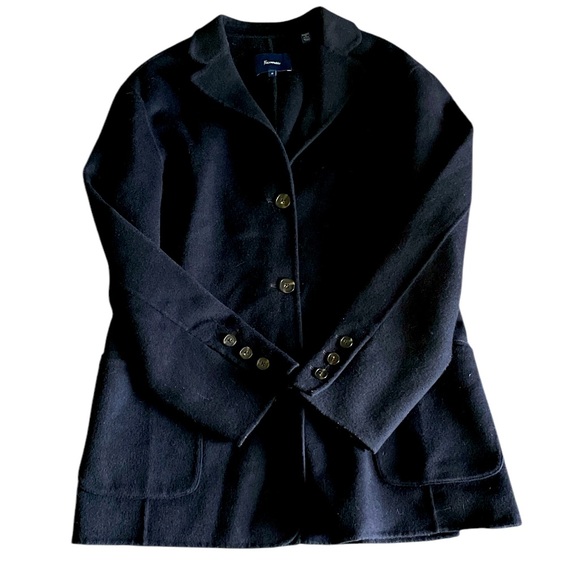 Faconnable women’s navy blue wool blazer - Picture 1 of 5